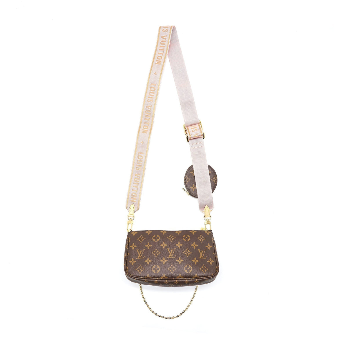 LOUIS VUITTON MULTI POCHETTE ROSE CLAIR