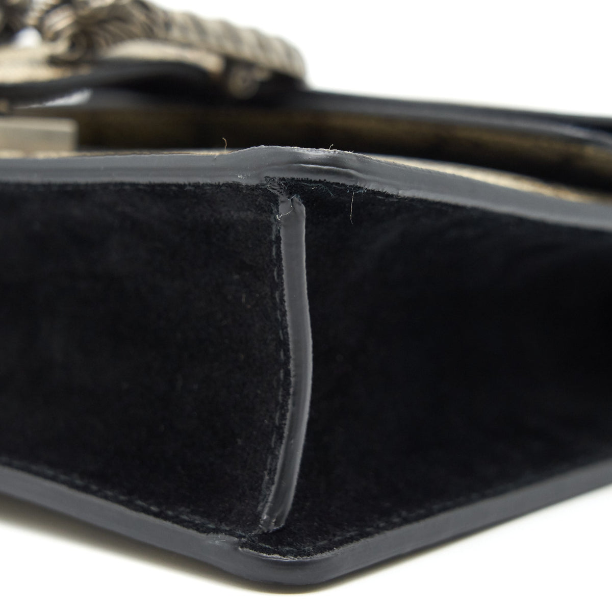 GUCCI DIONYSUS GG SUPREME MINI BAG BLACK