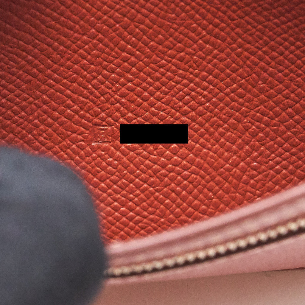 Hermes Bearn Wallet Epsom Brique SHW