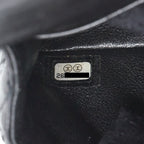 CHANEL 2.55 REISSUE MINI WAIST BELT BAG BLACK GHW