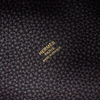Hermes Picotin 18 Lock Bag Black with GHW