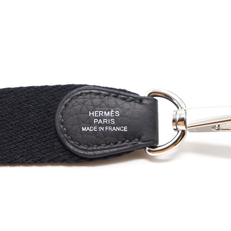 HERMES MINI EVELYNE 16 BLACK SHW