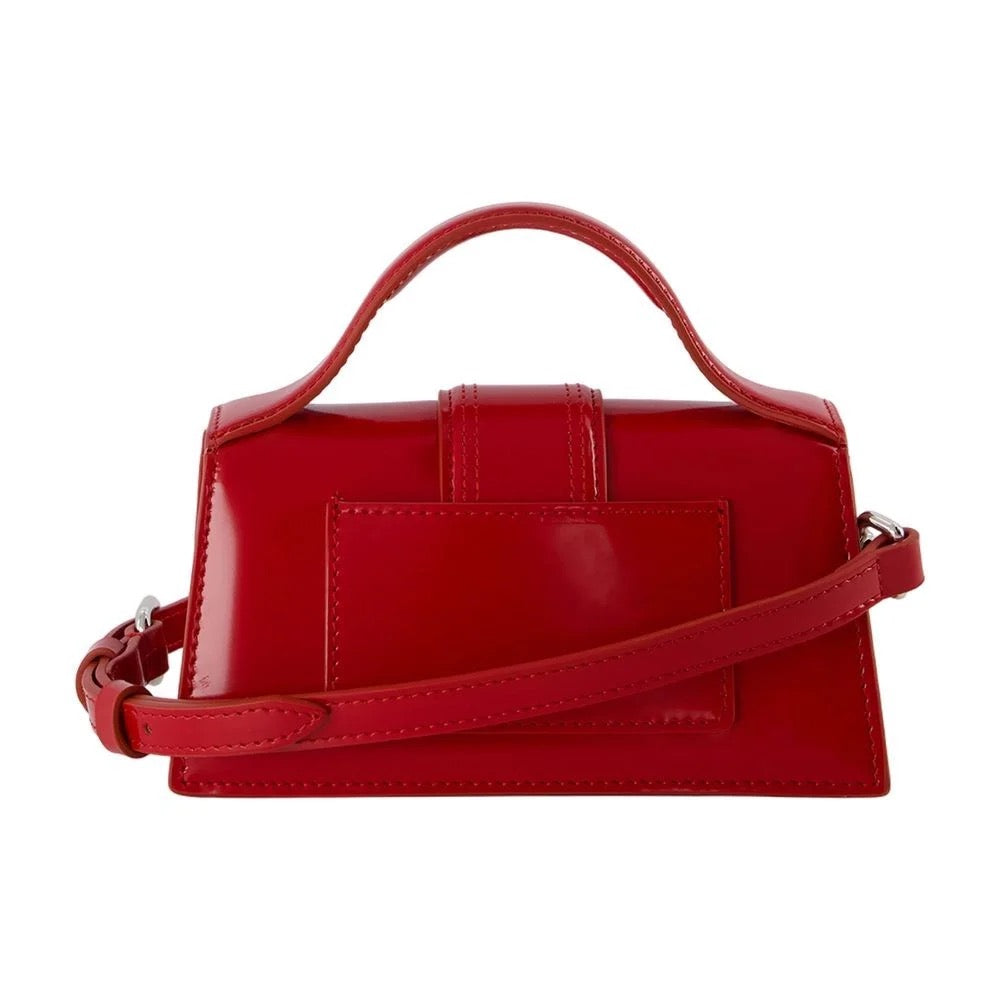 JACQUEMUS THE RED BAMBINO SMALL TOTE BAG