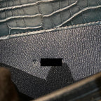 Hermes Constance long wallet Alligator Vert Rousseau GHW