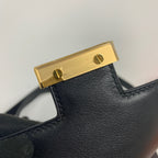 HERMES MINI CONSTANCE SWIFT LEATHER BLACK GHW