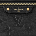 LOUIS VUITTON MINI BUMBAG MONOGRAM CANVAS EMPRIENTE BLACK GHW