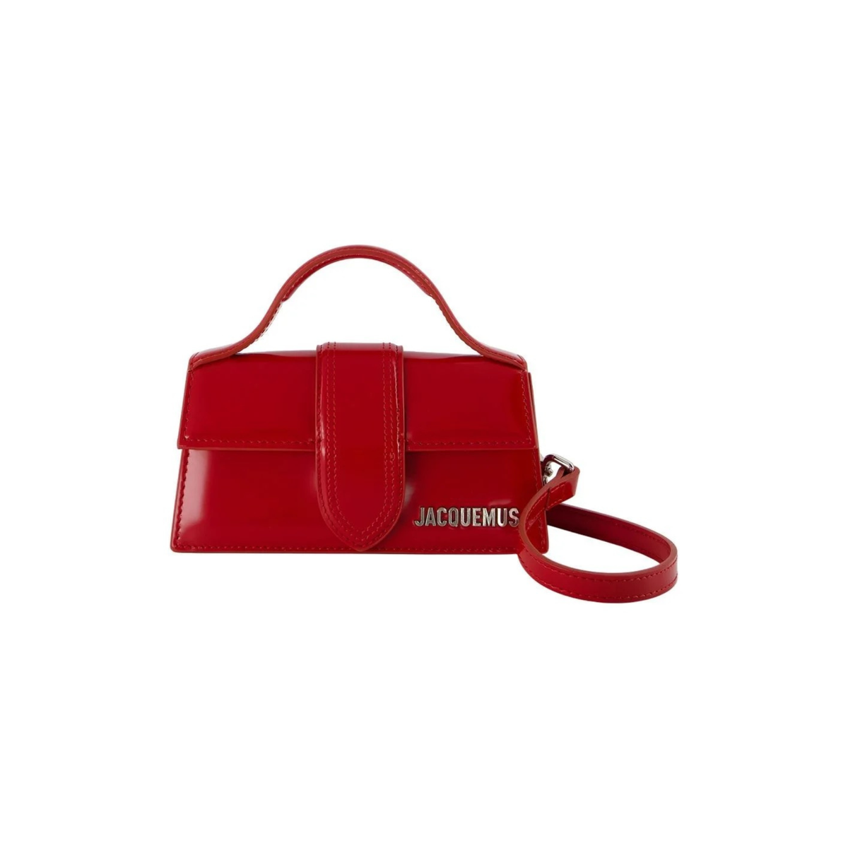 JACQUEMUS THE RED BAMBINO SMALL TOTE BAG