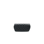 CHANEL GLASSES CASE WITH CHAIN CAVIAR BLACK LGHW