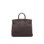 HERMES BIRKIN 25 EBENE/GOLD TOGO SHW