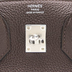 HERMES BIRKIN 25 EBENE/GOLD TOGO SHW