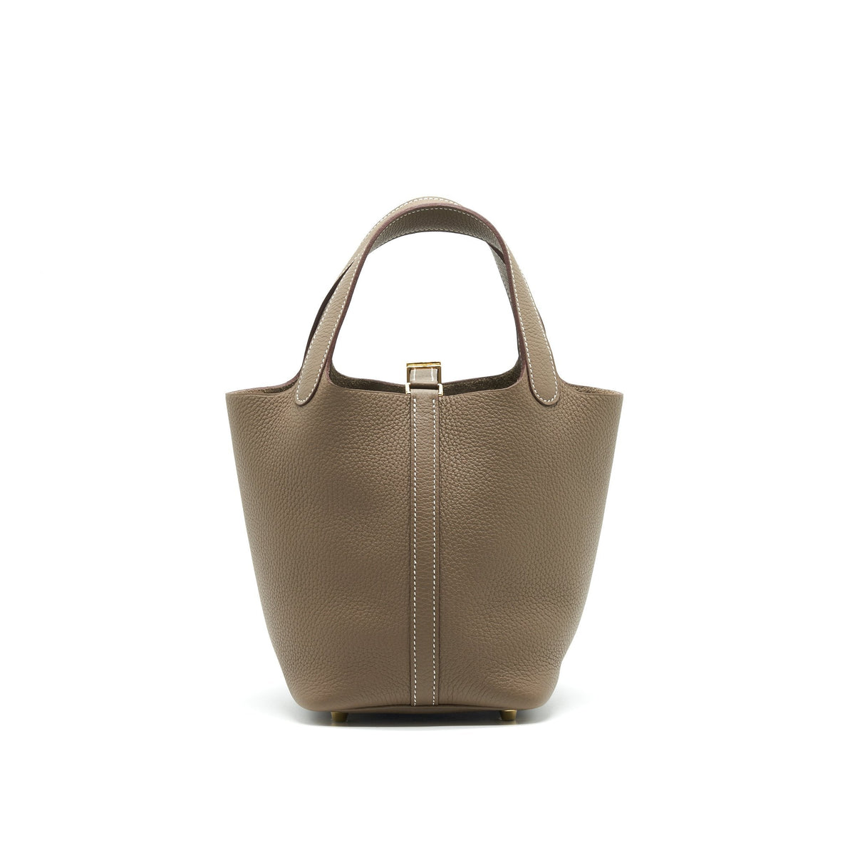 Hermes picotin 18 Lock Bag Etoupe with GHW Clemence
