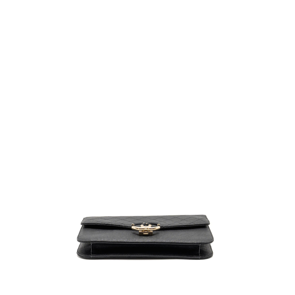 CHANEL PARIS-CUBA THREAD AROUND FLAP BAG WITH CHAIN CAVIAR BLACK LGHW