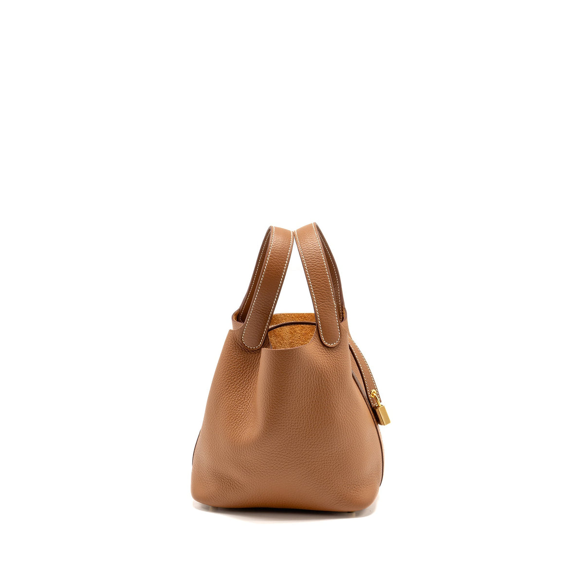 Hermes Picotin18 Lock Bag Clemence Gold GHW