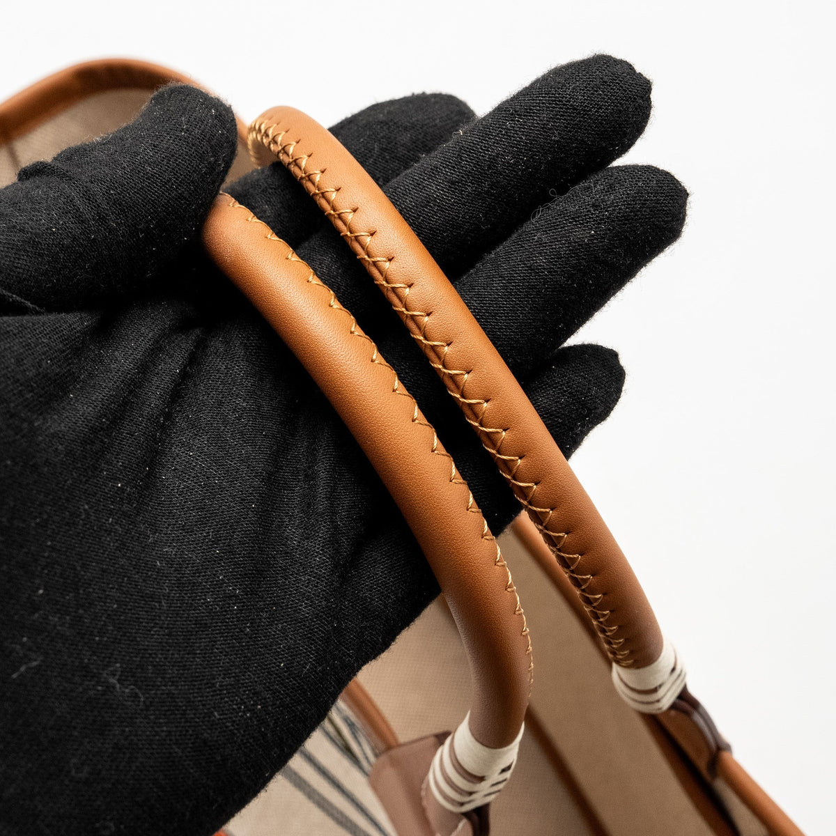 Hermes Steeple 25 canvas/ swift beige / gold SHW