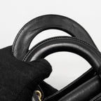 DIOR MY ABC SMALL LADY DIOR LAMBSKIN BLACK GHW