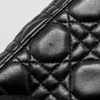 DIOR MY ABC SMALL LADY DIOR LAMBSKIN BLACK GHW