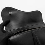 DIOR HOMME CHARMS SADDLE BAG CALFSKIN BLACK SHW