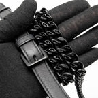 DIOR MEDIUM STUDDED DIORAMA CALFSKIN SO BLACK