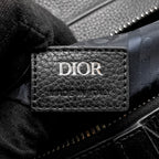 DIOR HOMME CHARMS SADDLE BAG CALFSKIN BLACK SHW