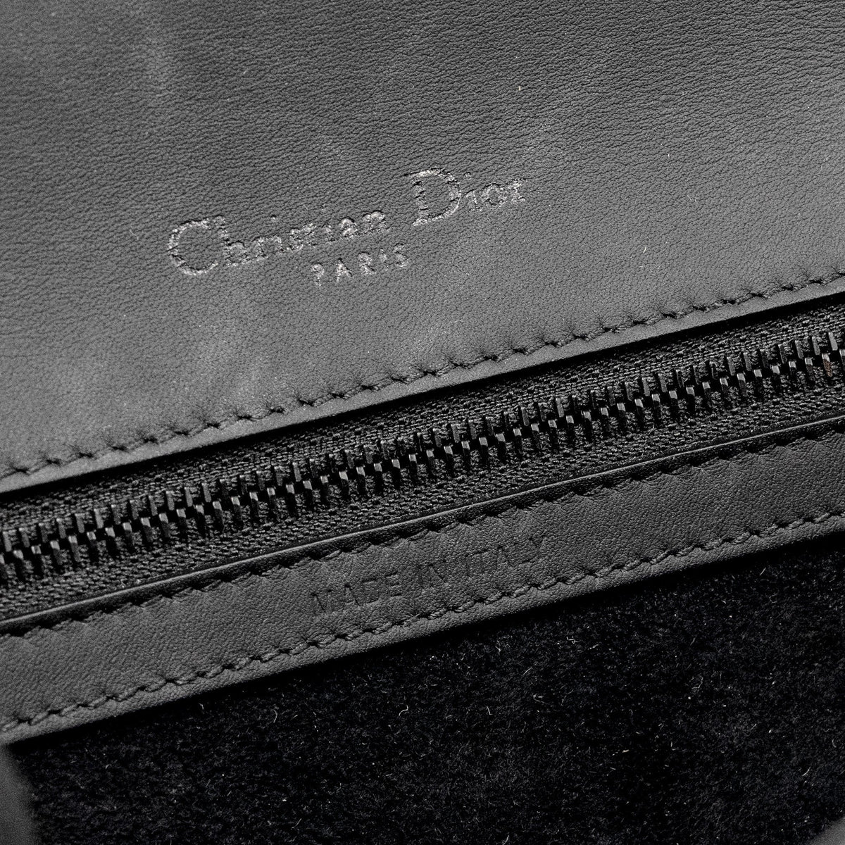 DIOR MEDIUM STUDDED DIORAMA CALFSKIN SO BLACK