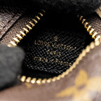 LOUIS VUITTON GAME ON CUBE COIN PURSE MONOGRAM CANVAS GHW