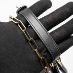 DIOR LADY D-JOY SMALL  BAG LAMBSKIN BLACK LGHW