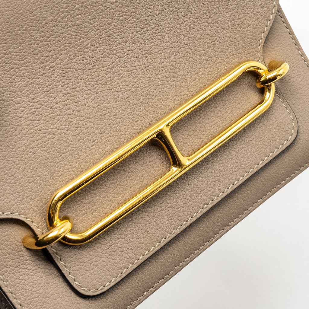 Hermes mini roulis evercolor gris asphalts GHW
