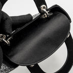 DIOR MINI LADY DIOR STAIN CRYSTAL BLACK SHW