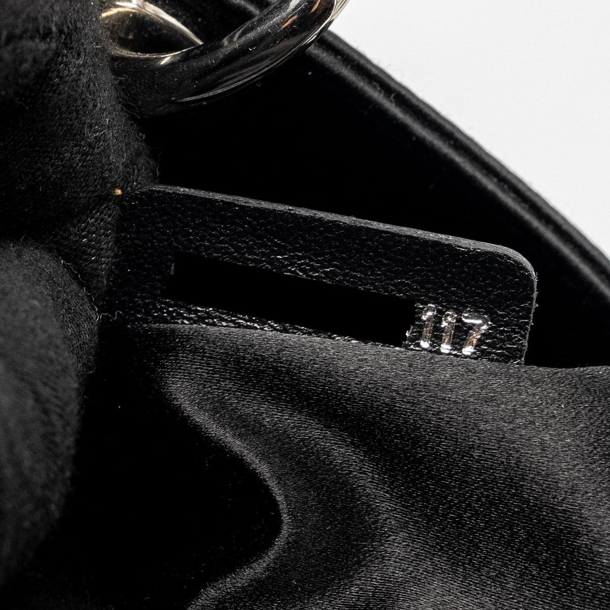 DIOR MINI LADY DIOR STAIN CRYSTAL BLACK SHW