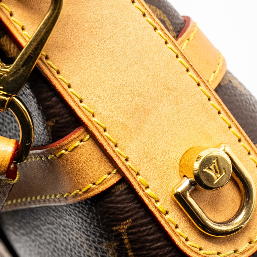 LOUIS VUITTON DUFFLE BAG MONOGRAM CANVAS GHW