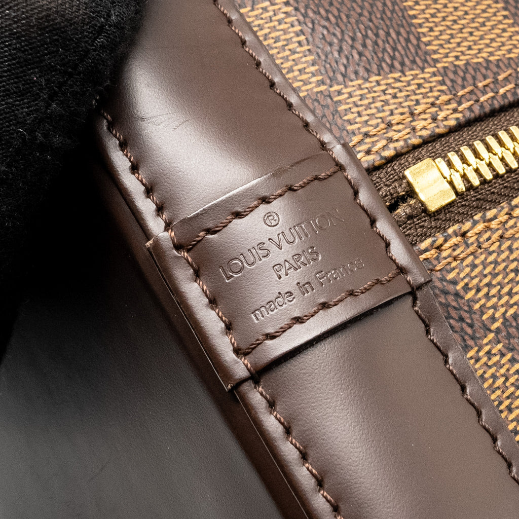 LOUIS VUITTON ALMA PM DAMIER EBENE CANVAS GHW