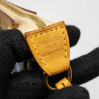 LOUIS VUITTON POCHETTE ACCESSORIES CANVAS BLACK MULTICOLOUR GHW