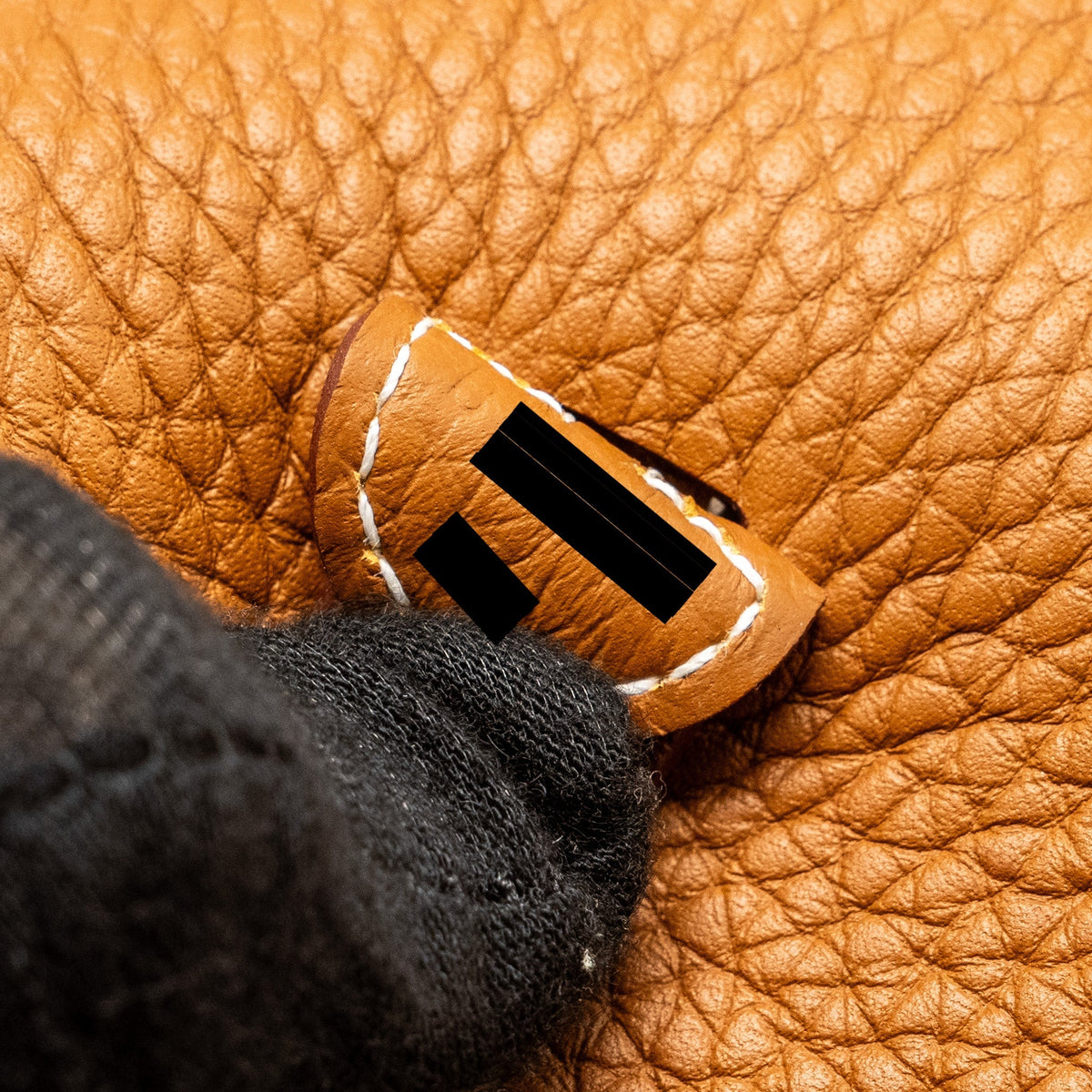 Hermes mini Evelyne Clemence Gold SHW