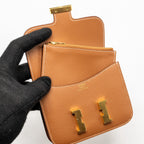 Hermes Constance Slim Evercolor Gold GHW
