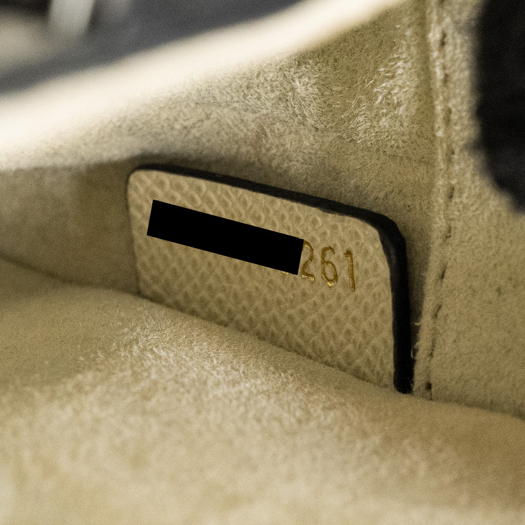 DIOR MINI SADDLE BAG CALFSKIN WHITE GHW