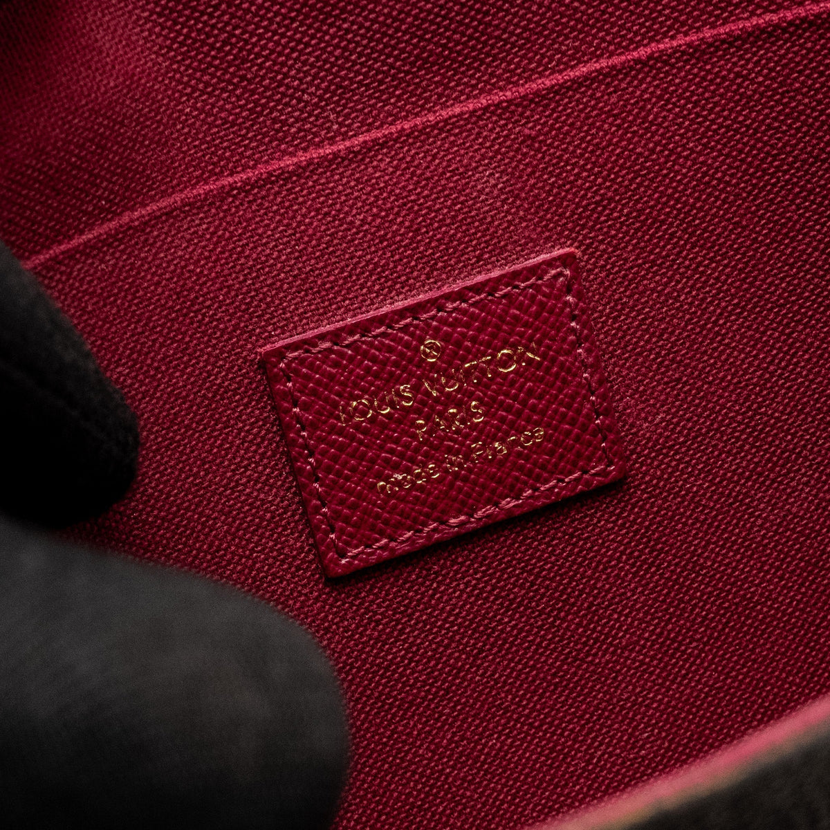 LOUIS VUITTON FELICIE POCHETTE MONOGRAM CANVAS GHW