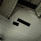 Hermes Kelly 25 Togo Gris Neve SHW