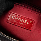 CHANEL GABRIELLE HOBO BAG CALFSKIN BLACK MULTICOLOUR HARDWARE