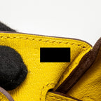 Hermes Birkin 30 Taurillon Novillo leather 9O Jaune De Naples GHW