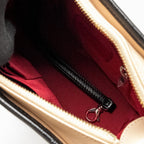 CHANEL SMALL GABRIELLE HOBO BAG AGED CALFSKIN BEIGE/BLACK MULTICOLOUR HARDWARE