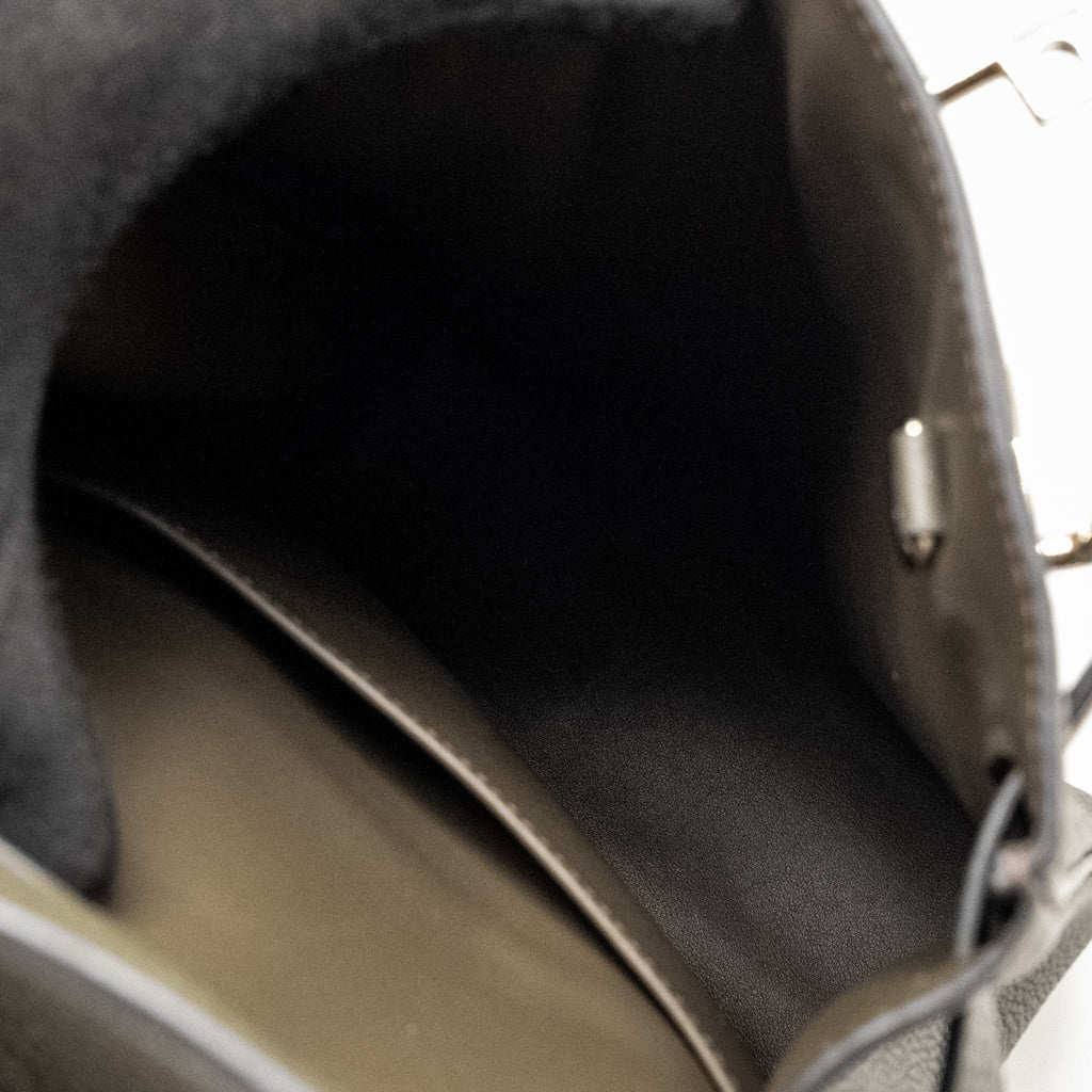 Hermes Hac A Dos PM Backpack Togo Vert de Gris SHW