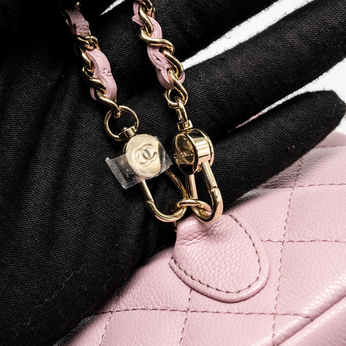 CHANEL 24P CLASSIC MINI BACKPACK SHINY GRAINED CALFSKIN LIGHT PURPLE LGHW (MICROCHIP)