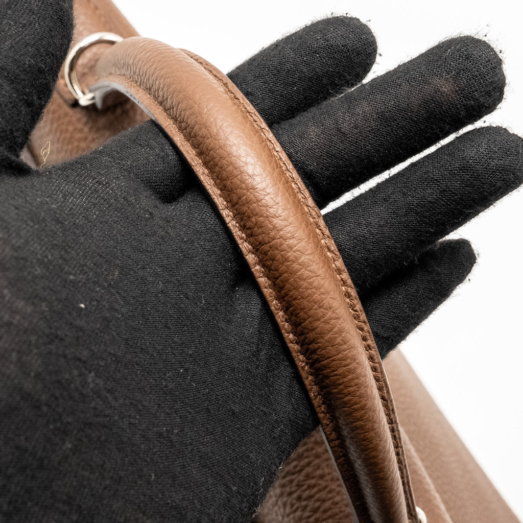 Hermes kelly 32 togo chocolate SHW