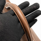 Hermes kelly 32 togo chocolate SHW