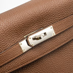 Hermes kelly 32 togo chocolate SHW