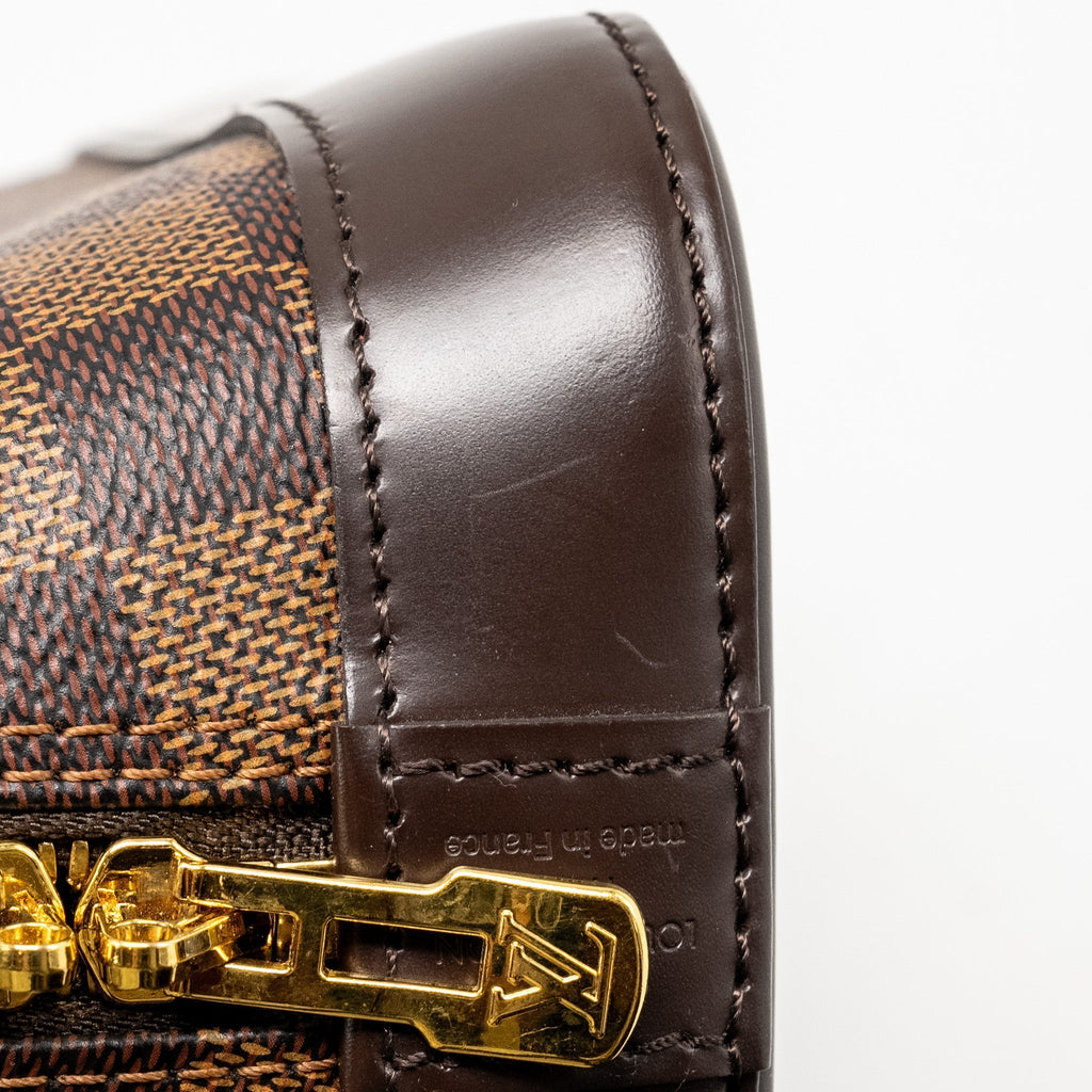 LOUIS VUITTON ALMA BB DAMIER EBENE CANVAS GHW