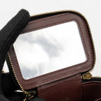 CHANEL MINI VANITY WITH CHAIN CAVIAR BLACK LGHW (MICROCHIP)
