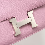HERMES MINI CONSTANCE EPSOM X9 MAUVE SYLVESTRE SHW