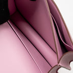 Hermes Mini Constance Epsom X9 Mauve Sylvestre SHW