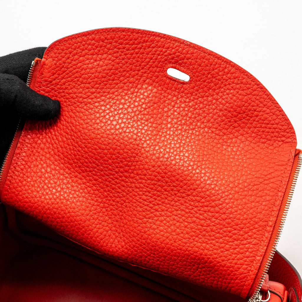 Hermes Lindy 26 Clemence rouge tomate SHW